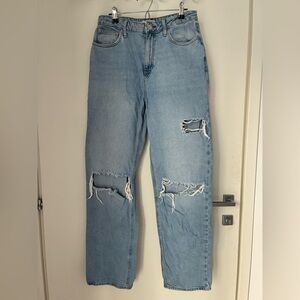 Forever 21 Light Blue Boyfriend Jeans